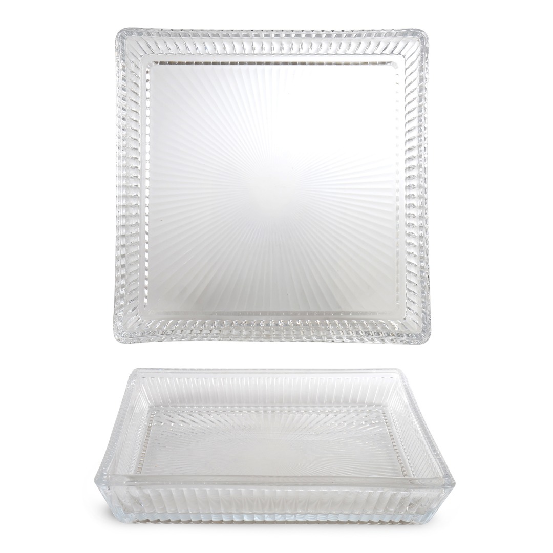 DSP251-15A CAM KARE TABAK 25 CM