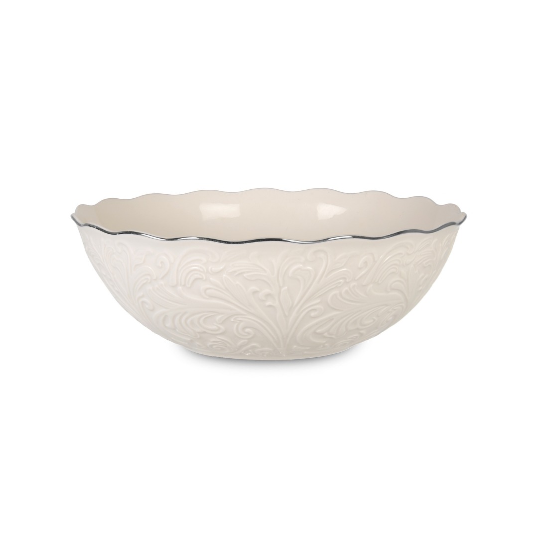 SRN-24 PLATIN #BONE# ROSSEN 24 CM SALATA KASESI