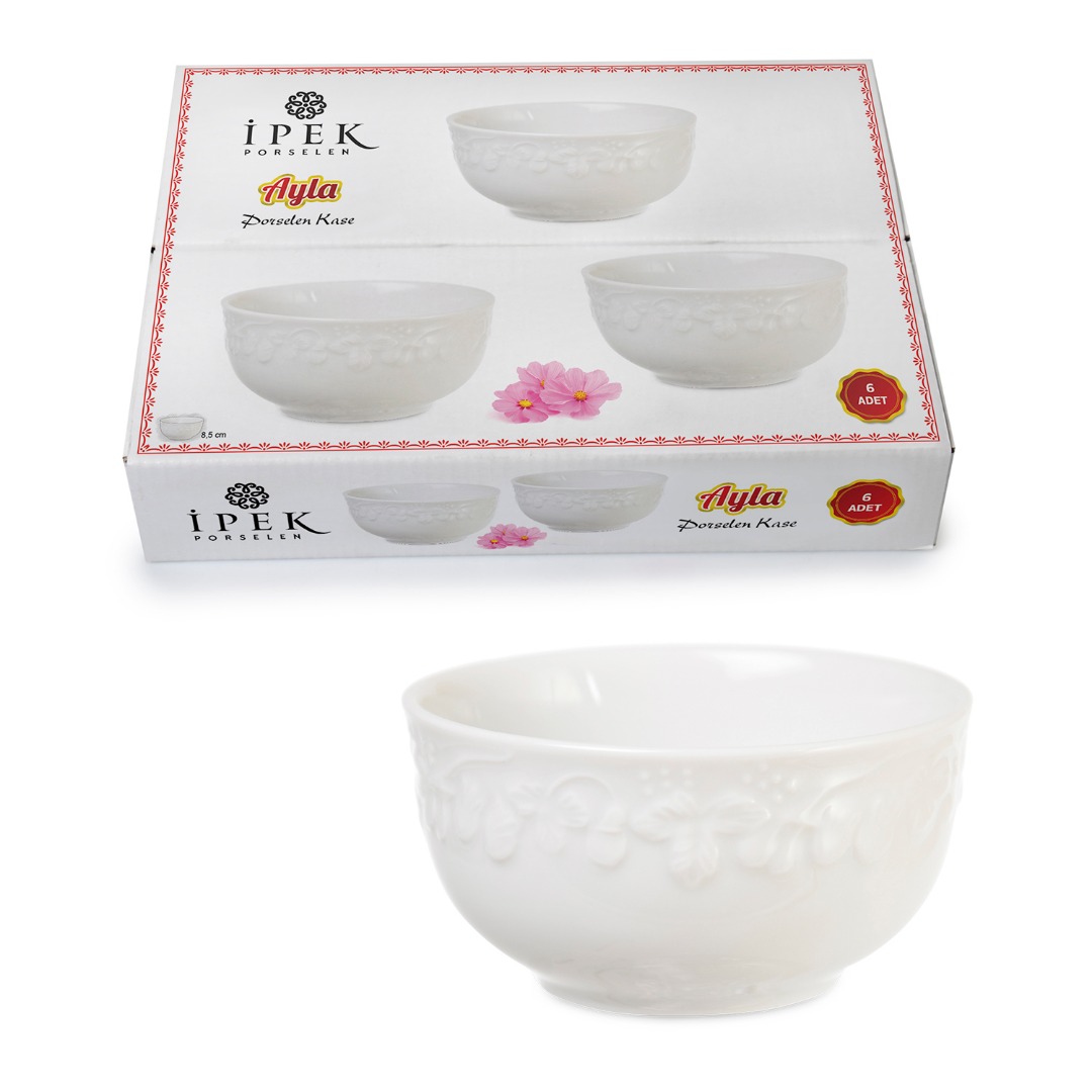 (CB) GRB-85 MEYVE DESEN KASE 6LI SET 9 cm