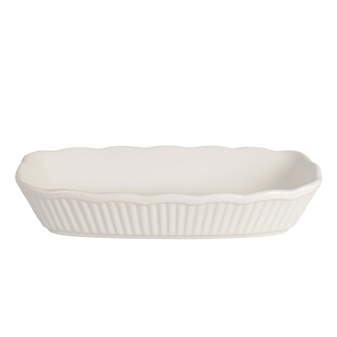 STANTSIZ *ECR-30 SERAMIK DIKDORTGEN TABAK (31,5*18,5*5,55CM)