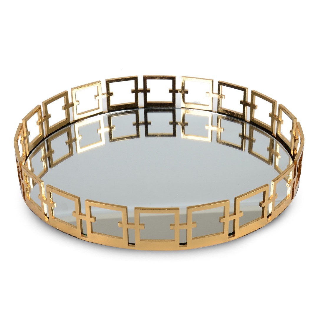 B.LAZER AYNALI TEPSI 35CM ALT.