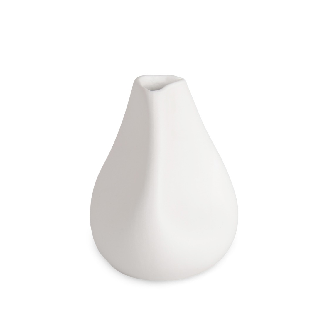 DIYA VAZO MAT BEYAZ 12X17 CM