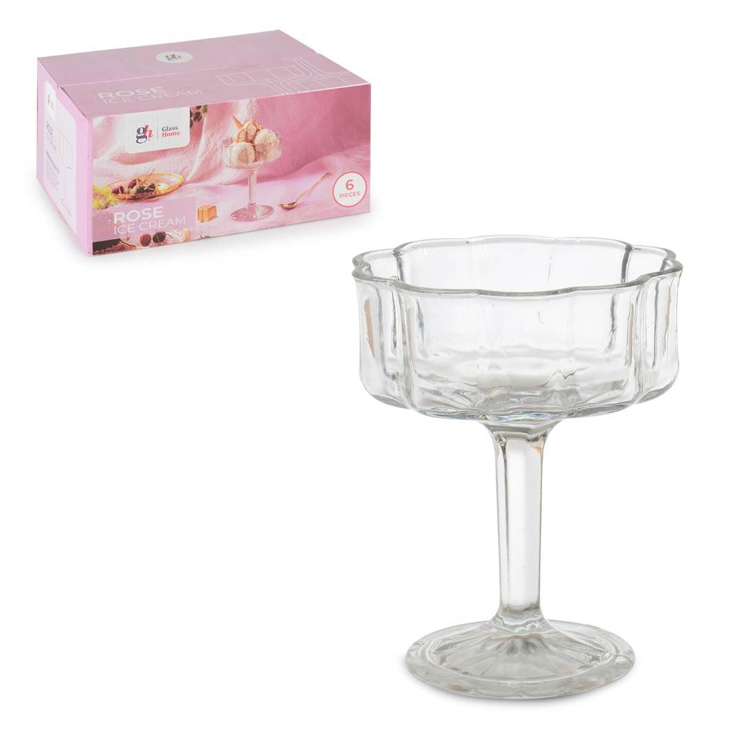 ROSE ICE CREAM 6LI CAM DONDURMALIK