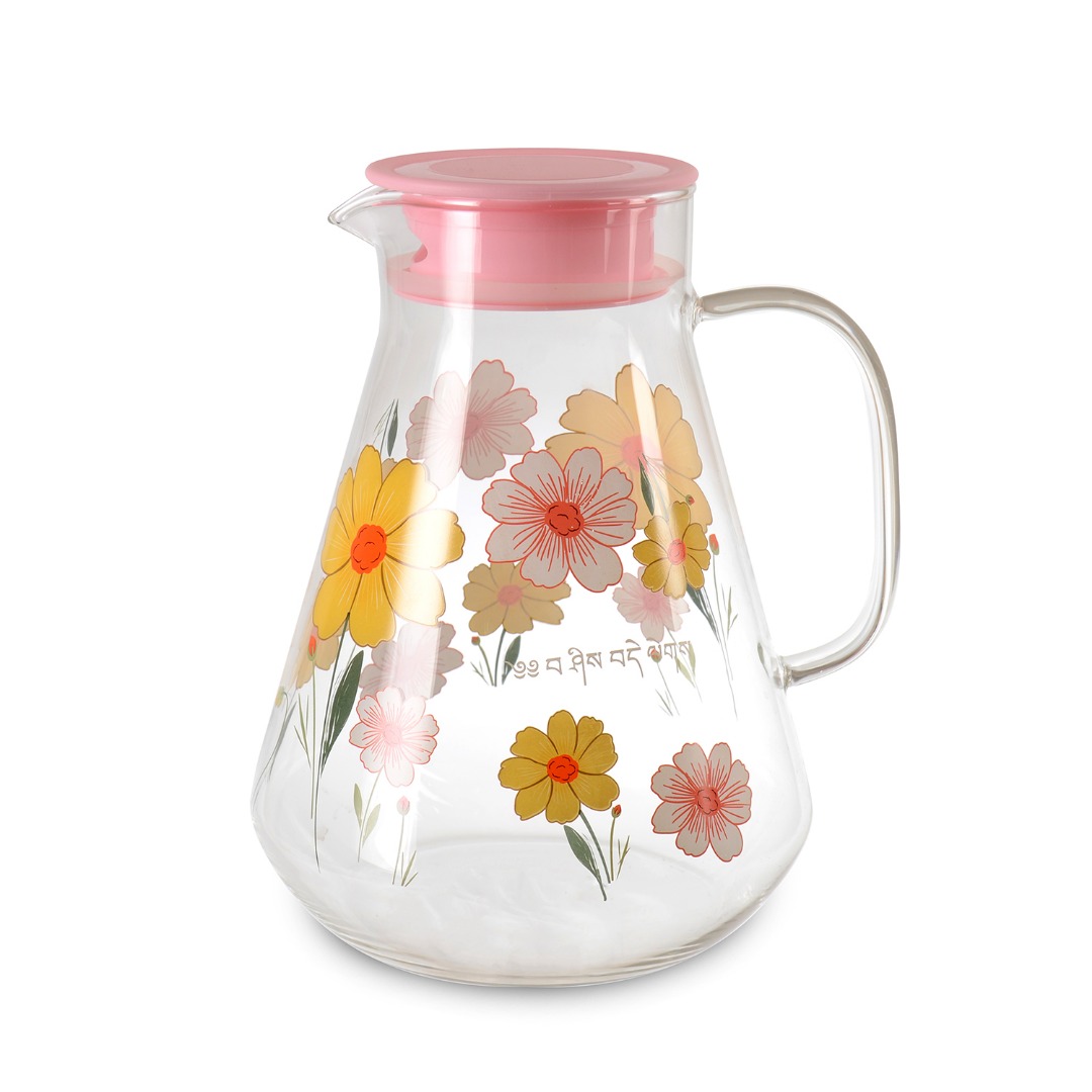 GPH78/L1T CAM CICEKLI SURAHI 1800 ML